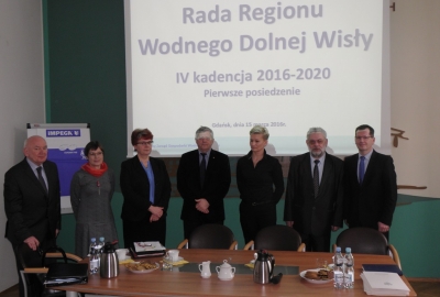 Inauguracyjne posiedzenie Rady Regionu Wodnego Dolnej Wisły czwartej kadencji